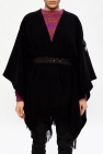 Moncler BLACK Poncho with pocket