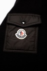 Moncler BLACK Poncho with pocket