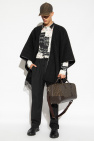 Fendi BLACK Wool poncho