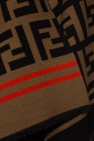 Fendi BROWN Patterned poncho