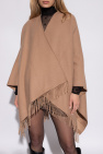 Fendi Fringed poncho