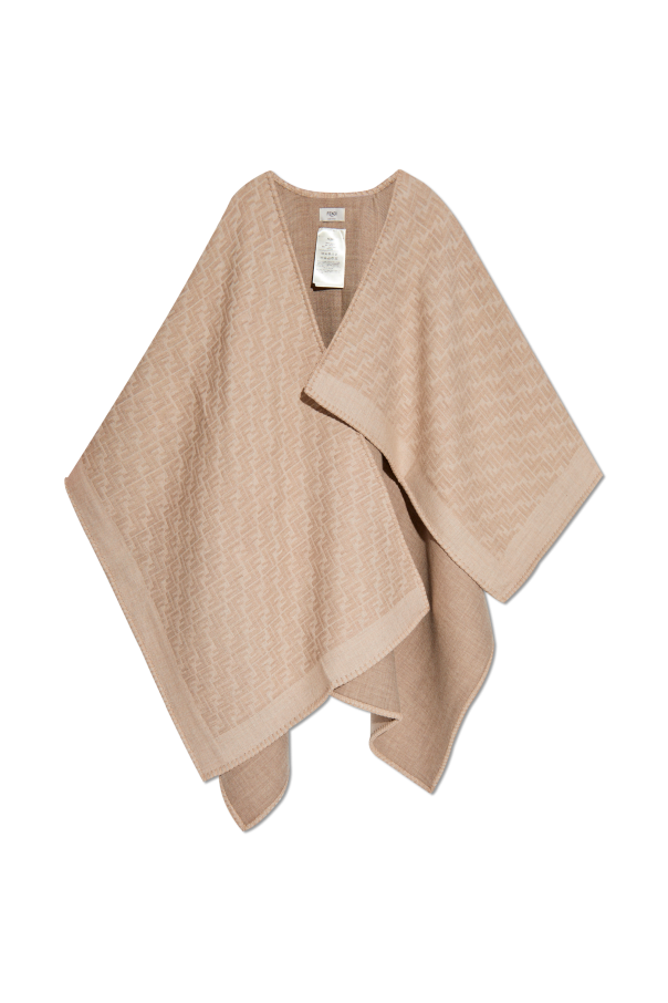 Fendi Wool Poncho