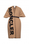 Moncler beige Belted poncho