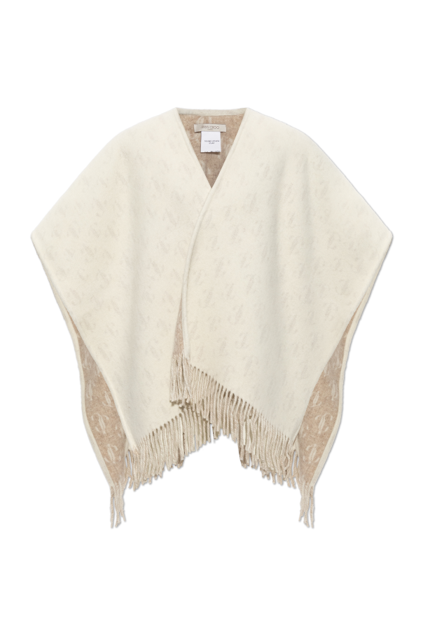 Wool poncho od Jimmy Choo