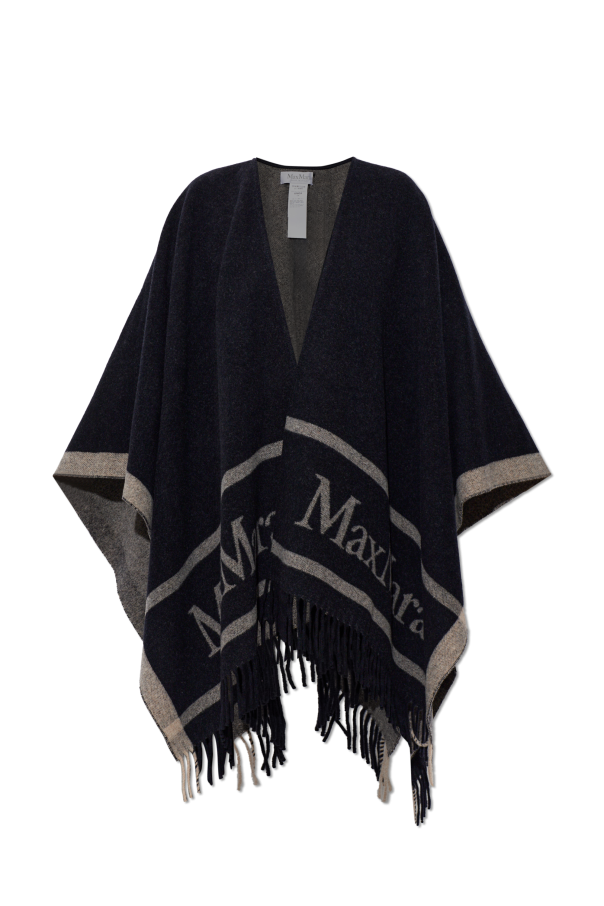 Wool poncho `Hilde` od Max Mara