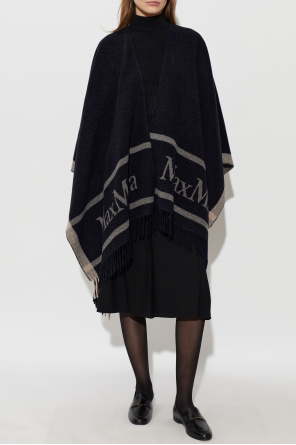Max Mara Wool poncho `Hilde`