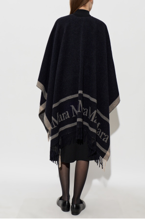 Max Mara Wool poncho `Hilde`