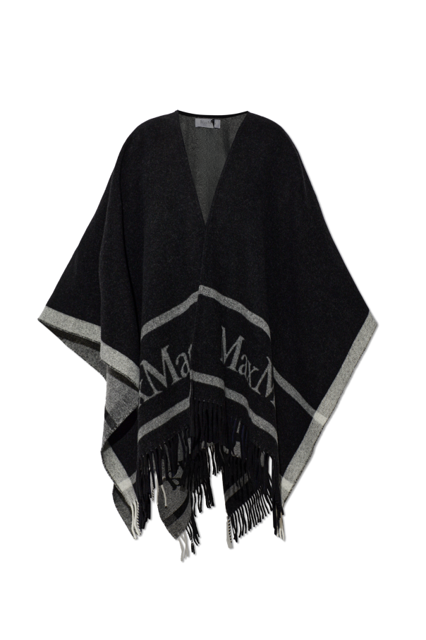 Wool poncho 