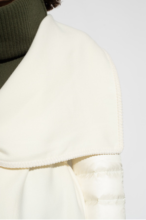 Moncler Cardigan with down sleeves