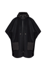 Moncler BLACK Poncho `Mantella`