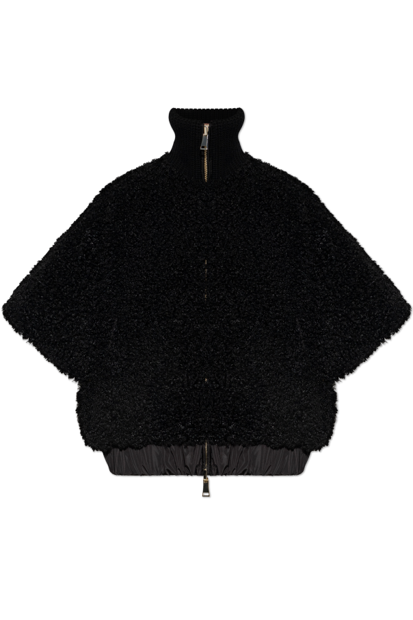 Double-sided poncho od Moncler