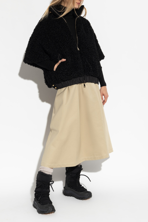 Moncler Poncho reversible