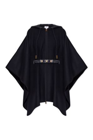Wool poncho