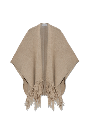Wool poncho
