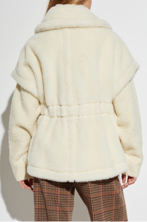 Max Mara Futrzane ponczo `Newabavo`