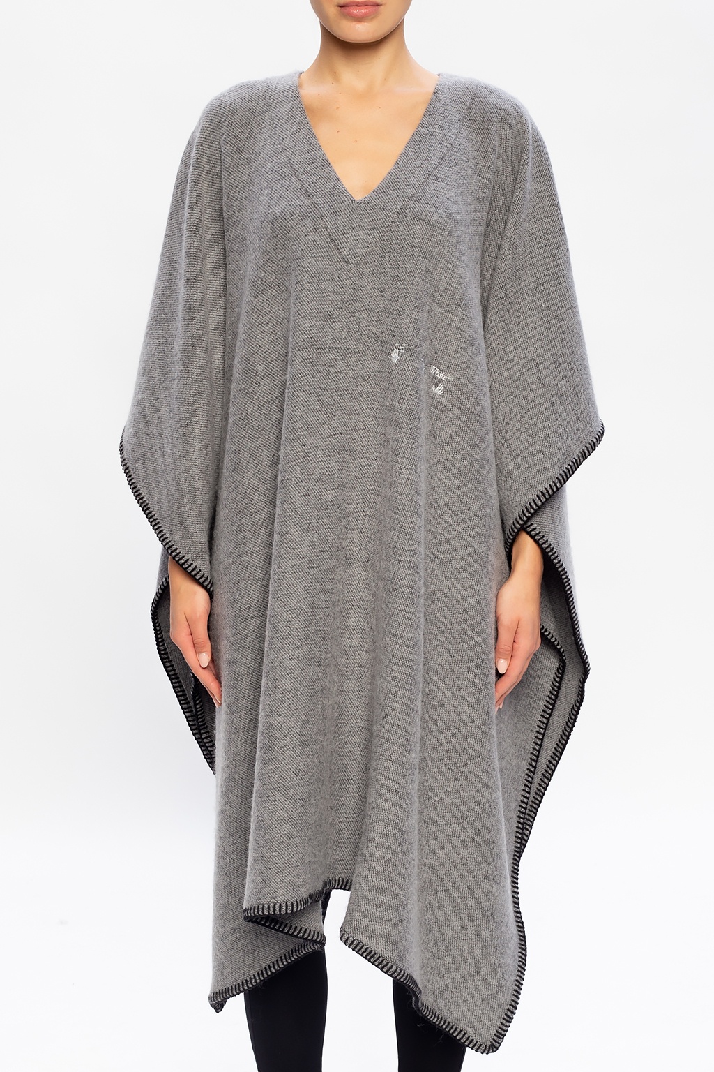 Off-White Wool poncho