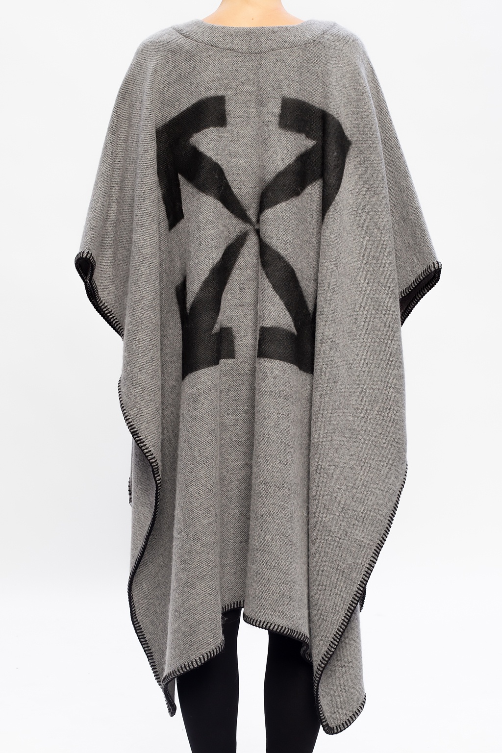 Off-White Wool poncho