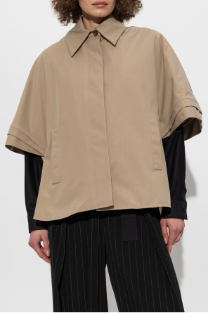 Max Mara Poncho with detachable lining ‘Parole’