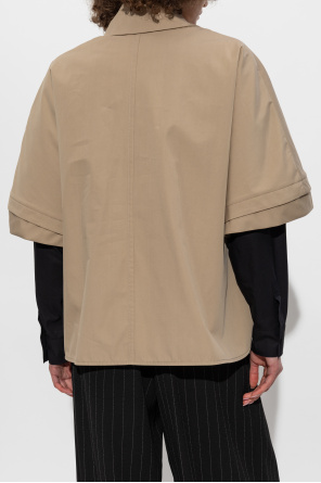 Max Mara Poncho with detachable lining ‘Parole’