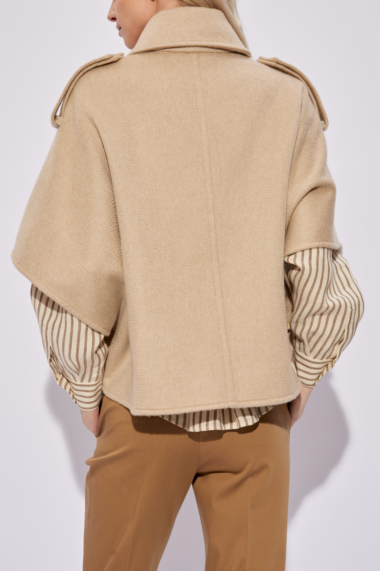 Max Mara ‘Paste’ cape