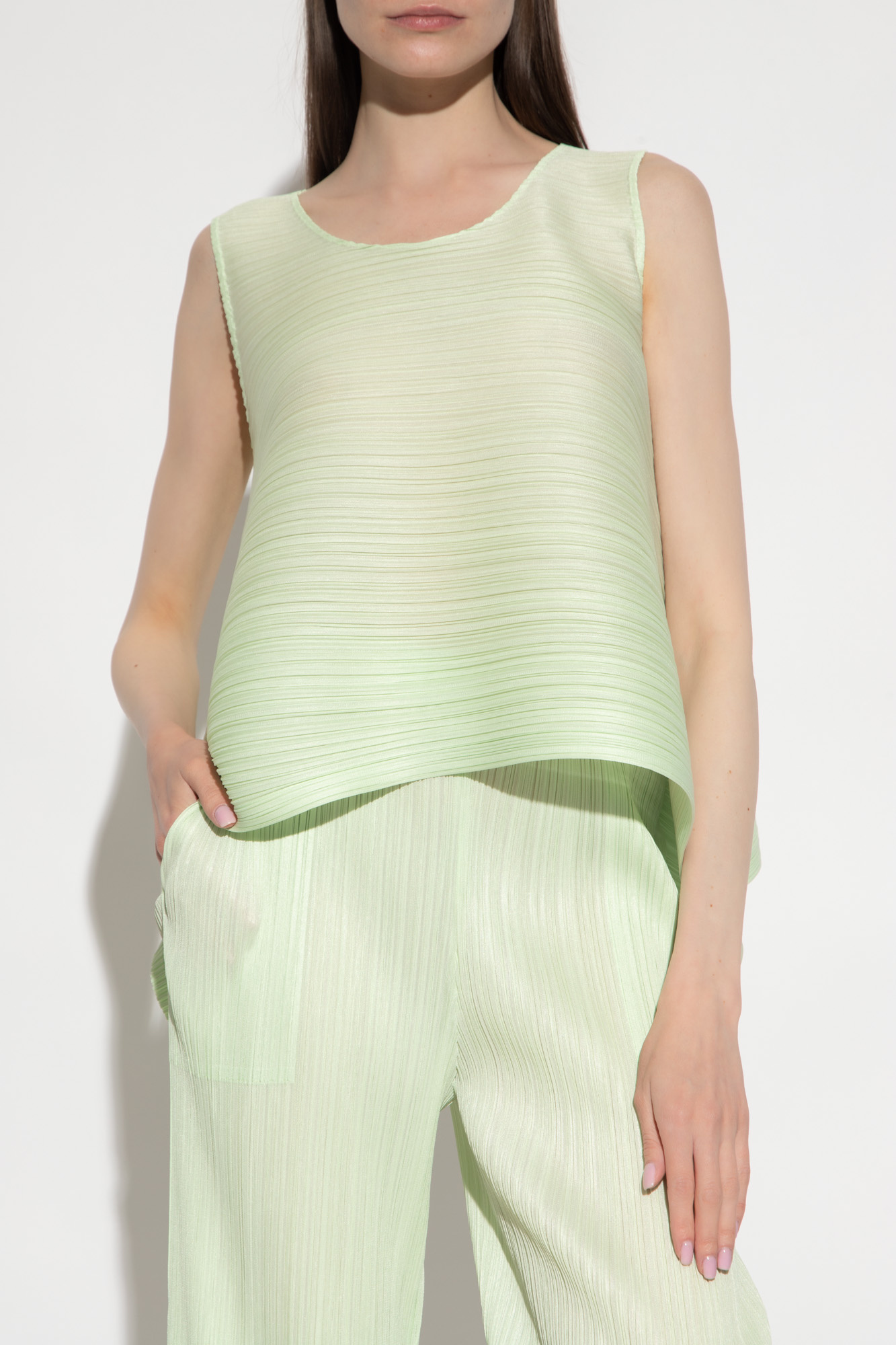 Pleats Please Issey Miyake Women's Pleated Top