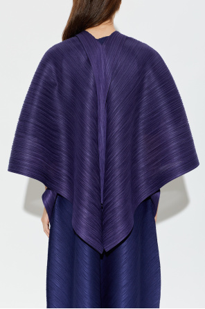 Pleats Please Issey Miyake Pleated poncho