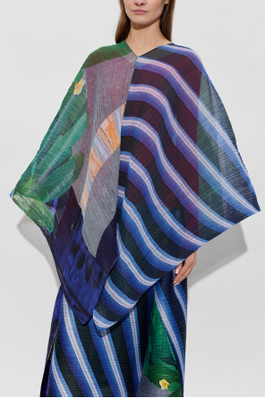 Pleats Please Issey Miyake Pleated poncho