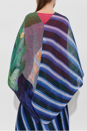 Pleats Please Issey Miyake Pleated poncho