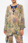 Etro Patterned poncho