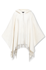 Fabiana Filippi Sequinned poncho with hood