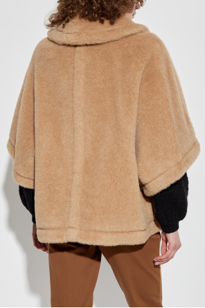 Max Mara Fur poncho Tenebre