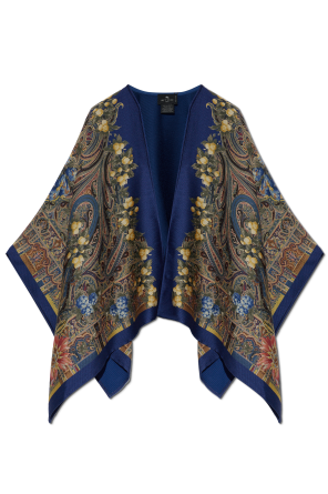 Wool poncho