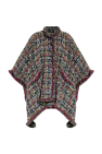 Etro Tweed Poncho