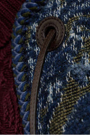 Etro Poncho with floral motif