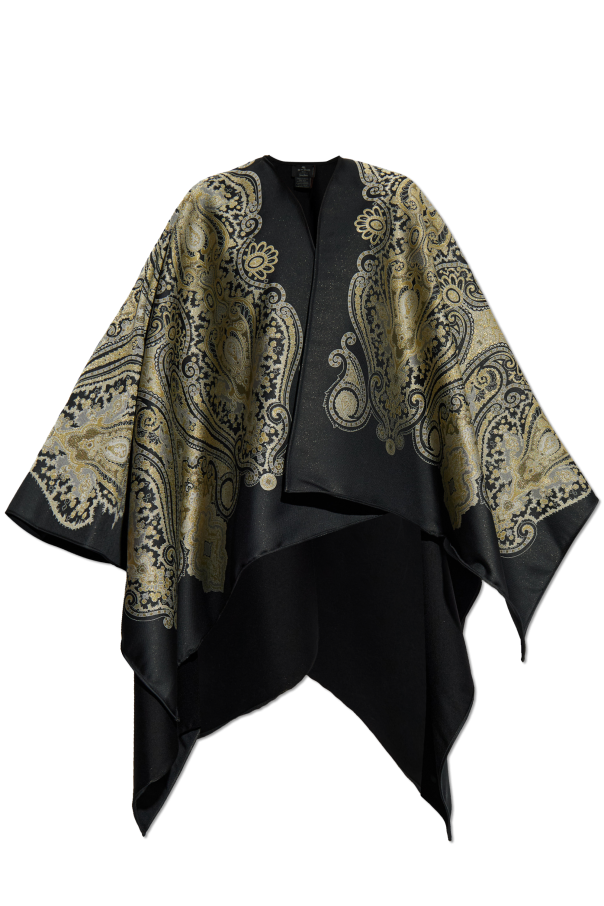 Cape with lurex thread od Etro