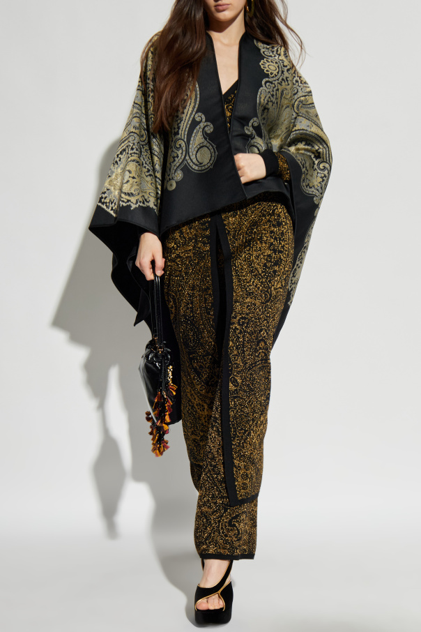 Etro Capa con hilo de lurex
