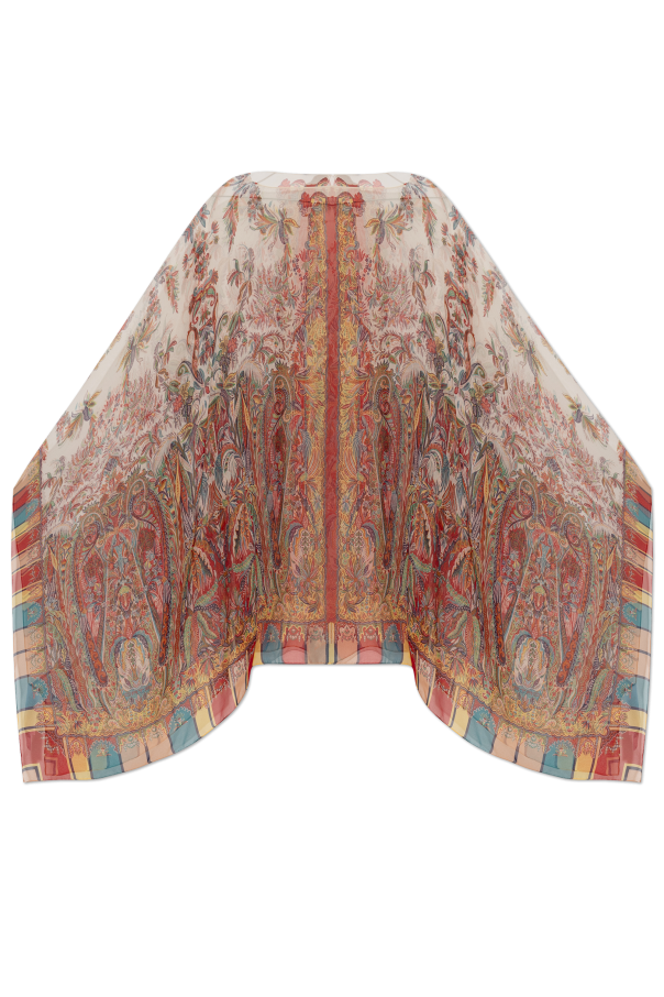 Silk poncho od Etro