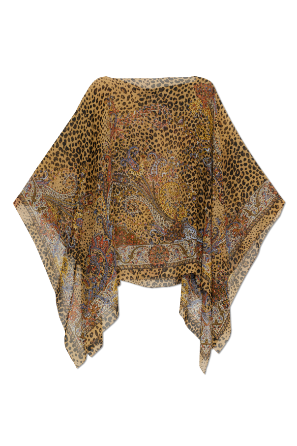 Silk poncho od Etro