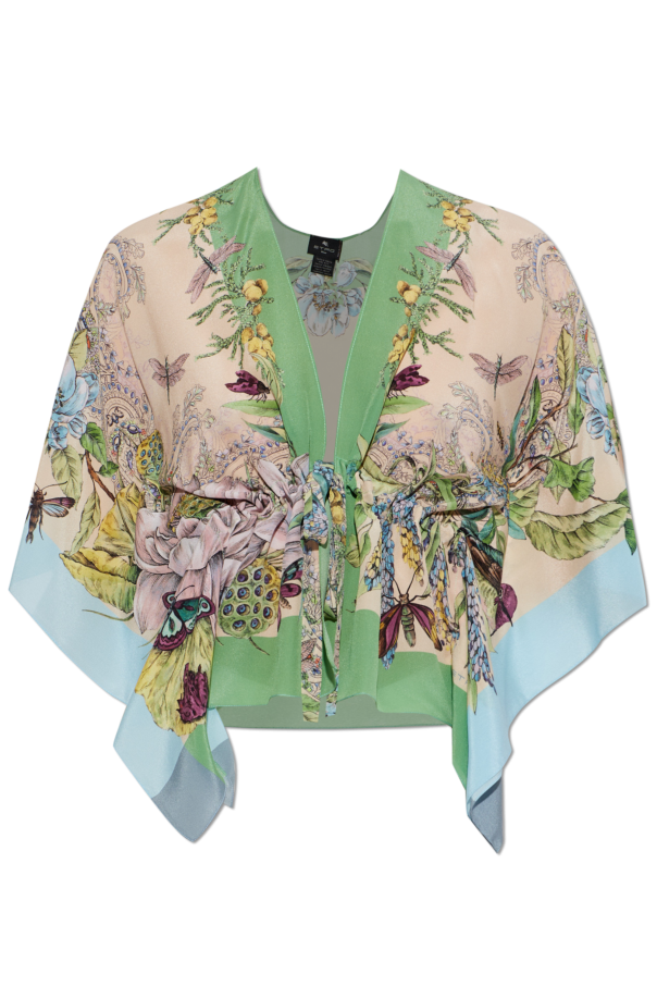 Etro Jedwabny top