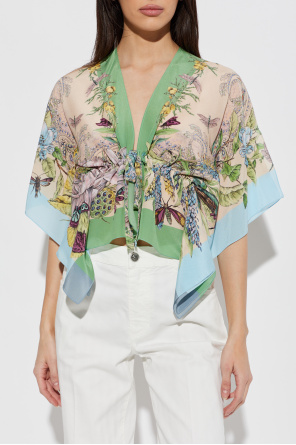 Etro Jedwabny top
