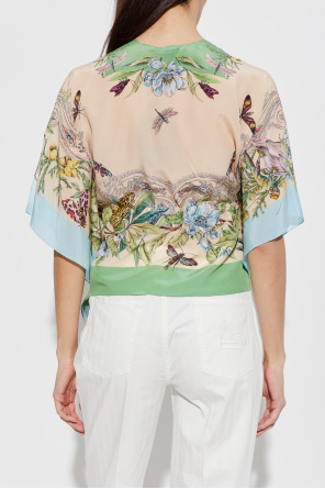 Etro Jedwabny top