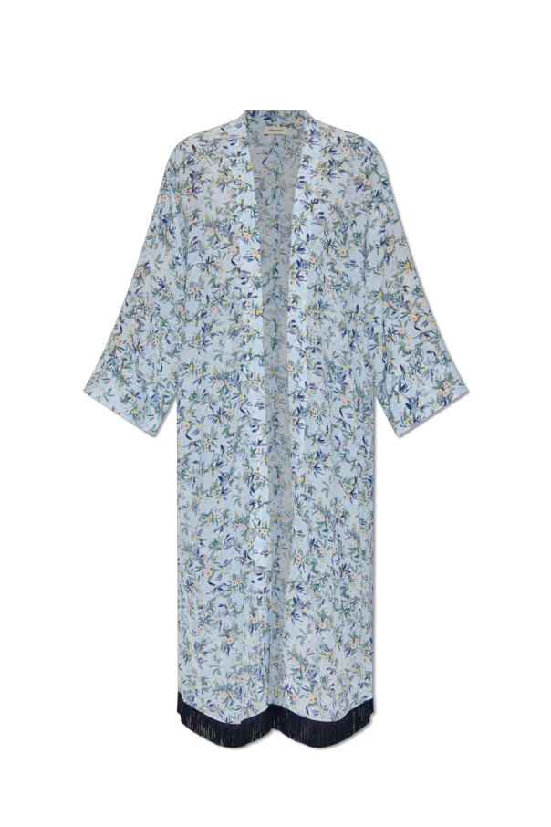 Kimono with floral motif od Zadig & Voltaire
