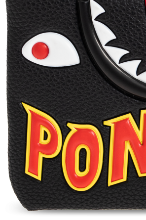 A BATHING APE® Leather pouch
