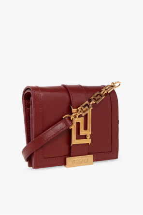 Versace ‘Greca Goddess’ wallet with chain