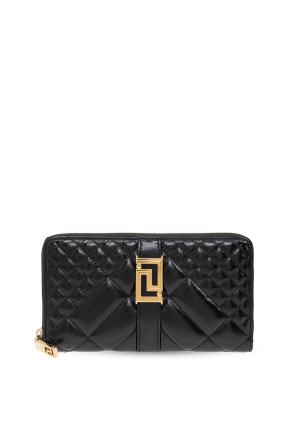 Skórzany portfel od Versace