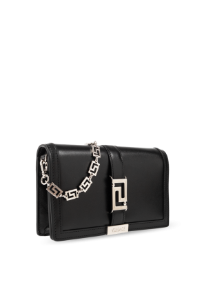 Versace ‘Greca Goddess Mini’ wallet with chain