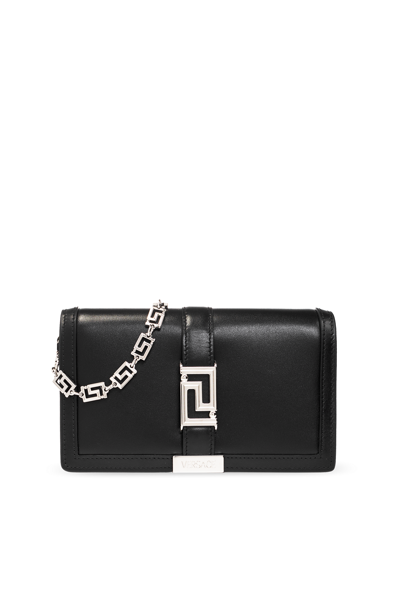 Versace ‘Greca Goddess Mini’ wallet with chain