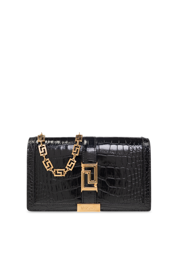Versace Shoulder wallet with logo