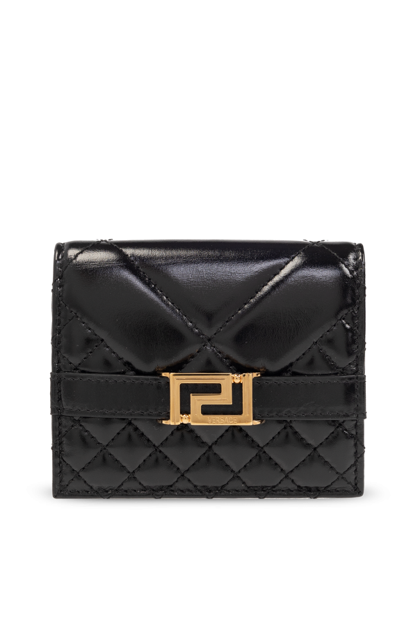 Versace Wallet in quilted leather