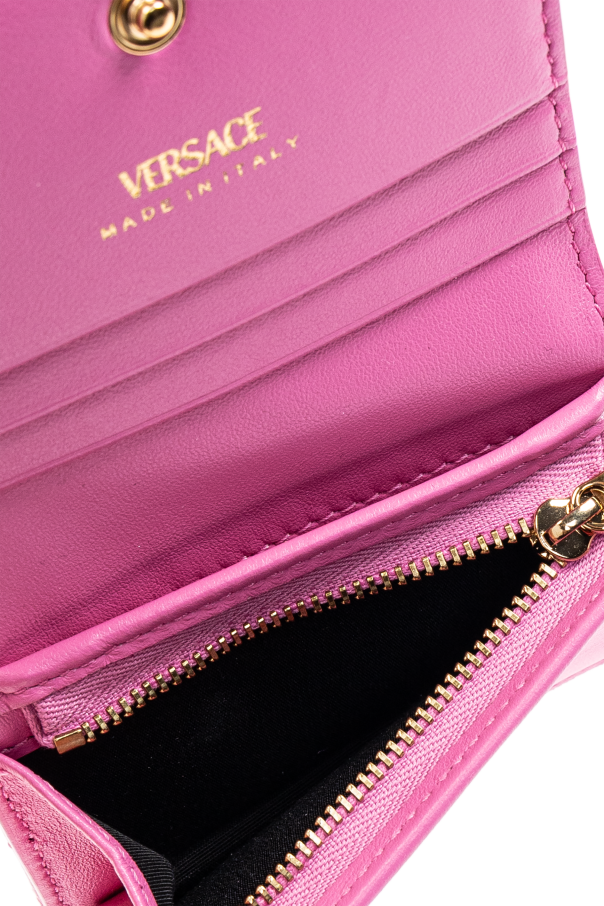 Versace Cartera de cuero